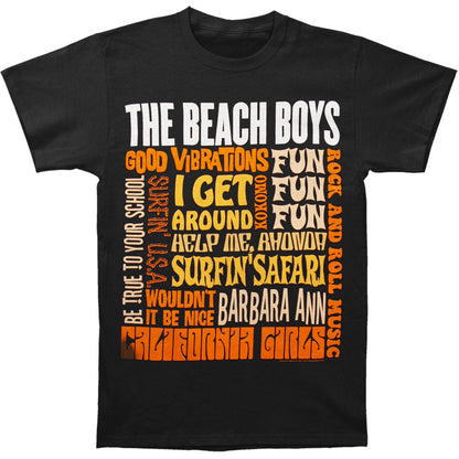 Beach Boys Best Of Slim Fit T-shirt Front