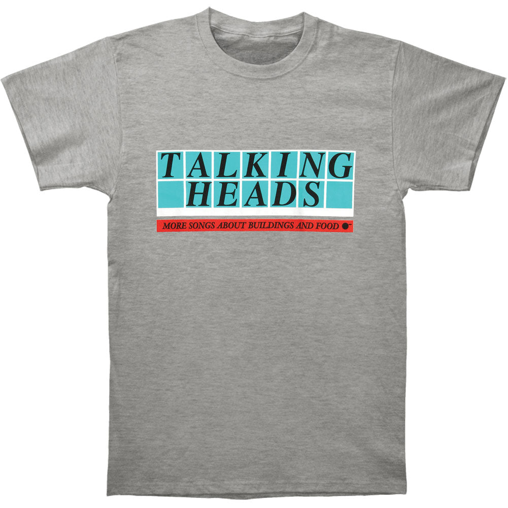 Talking Heads More Songs Logo Vintage T-shirt Front