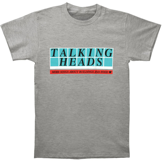 Talking Heads More Songs Logo Vintage T-shirt Front