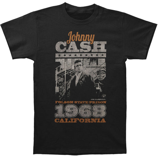 Johnny Cash Arrival Vintage T-shirt Front