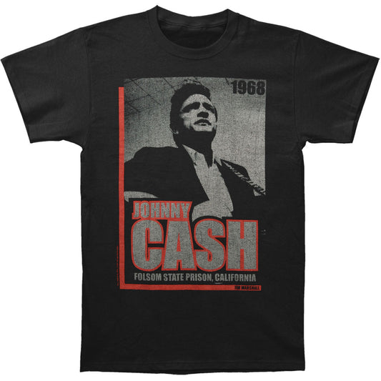 Johnny Cash Presence Vintage T-shirt Front