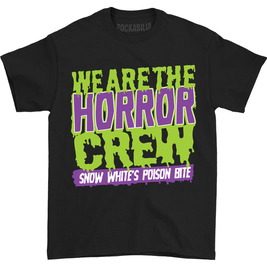 Snow White's Poison Bite Horror Crew (Toxic Colors) T-shirt Front