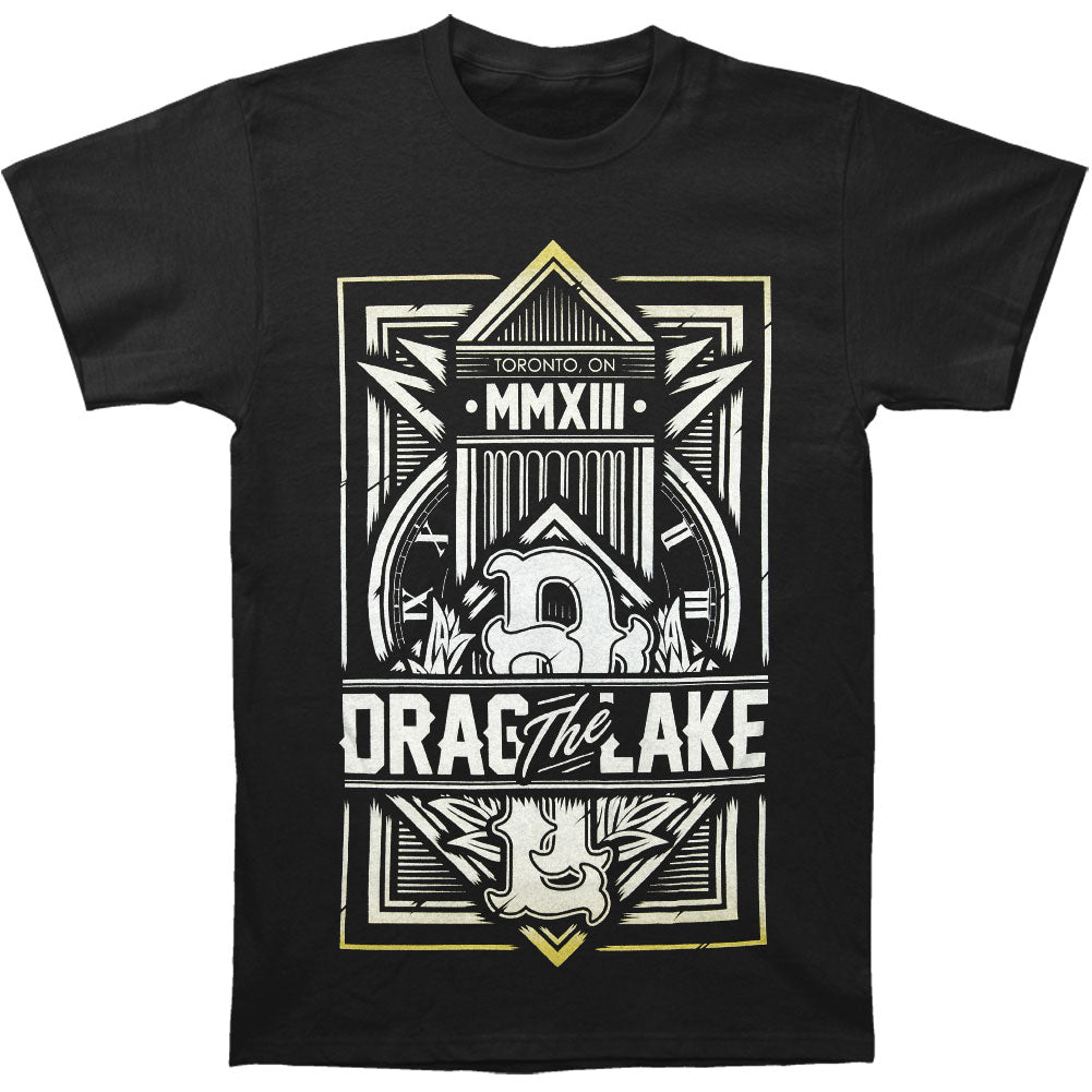 Drag The Lake Crest T-shirt Front