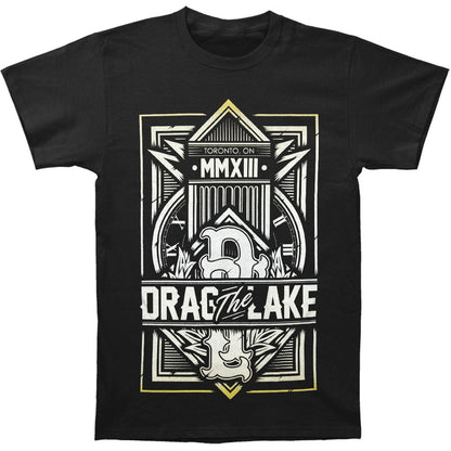 Drag The Lake Crest T-shirt Front
