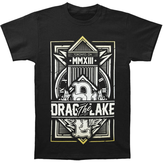 Drag The Lake Crest T-shirt Front