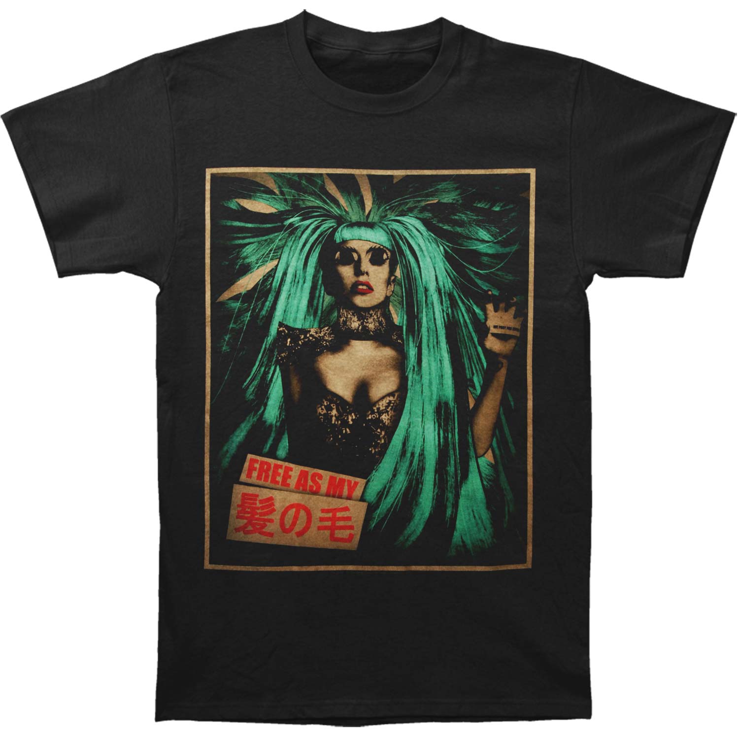 Free As My Hair 2013 Tour (Only 1 Available) Slim Fit T-shirt