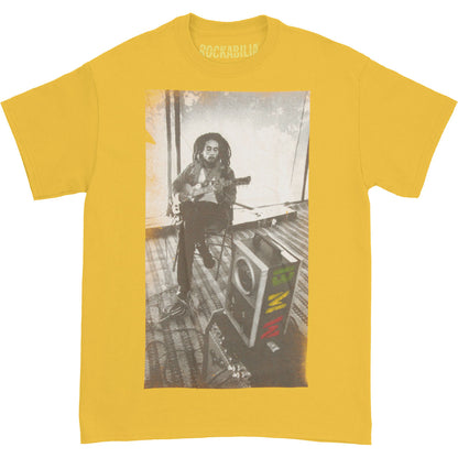 Bob Marley Speaker T-shirt Front