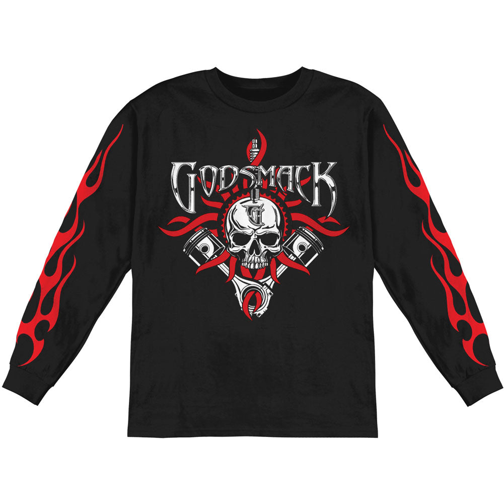 Godsmack Chrome Pistons Long Sleeve