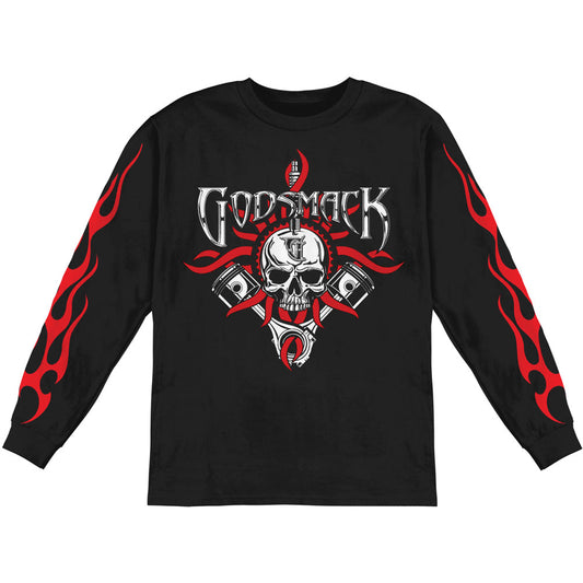 Godsmack Chrome Pistons Long Sleeve