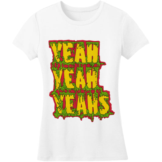 Yeah Yeah Yeahs Girls Slime Junior Top Front