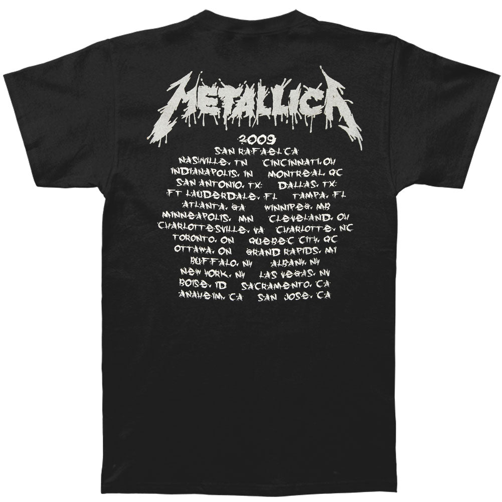Metallica Soiree 09 San Rafael T-shirt