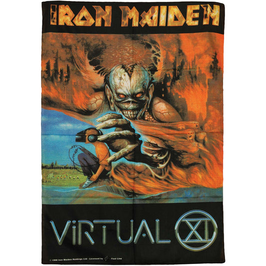 Iron Maiden Virtual XI Poster Flag Front