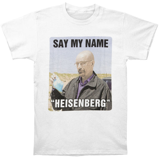 Breaking Bad Say My Name Slim Fit T-shirt Front