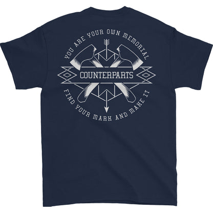 Counterparts Memorial T-shirt Back