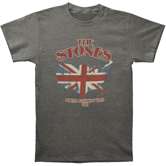 Rolling Stones Vintage Jack 1981 NA Tour Tee T-shirt Front