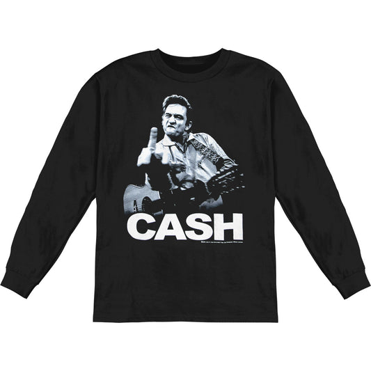 Johnny Cash Long Sleeve Front