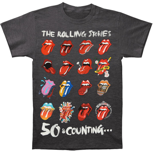 Rolling Stones Tongue Evolution Slim Fit T-shirt Front