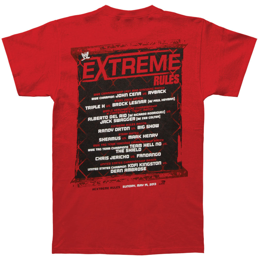 WWE Extreme Rules 2013 T-shirt
