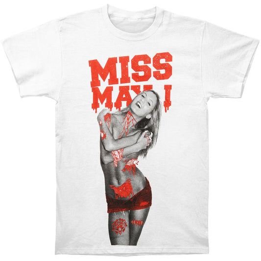 Miss May I Gore Girl T-shirt Front
