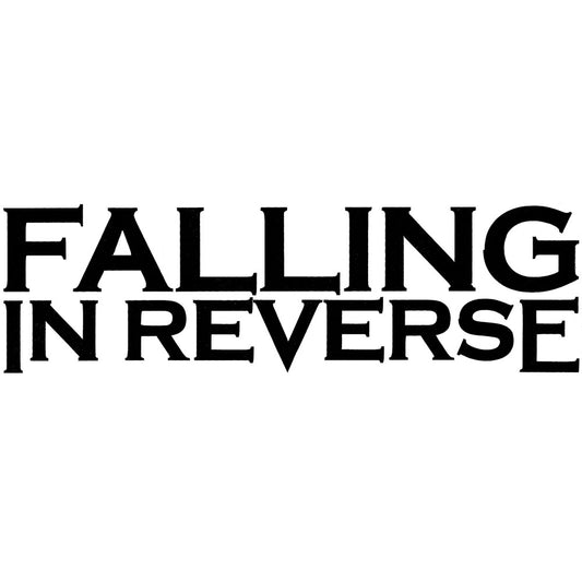 Falling In Reverse Logo Peel & Rub Sticker