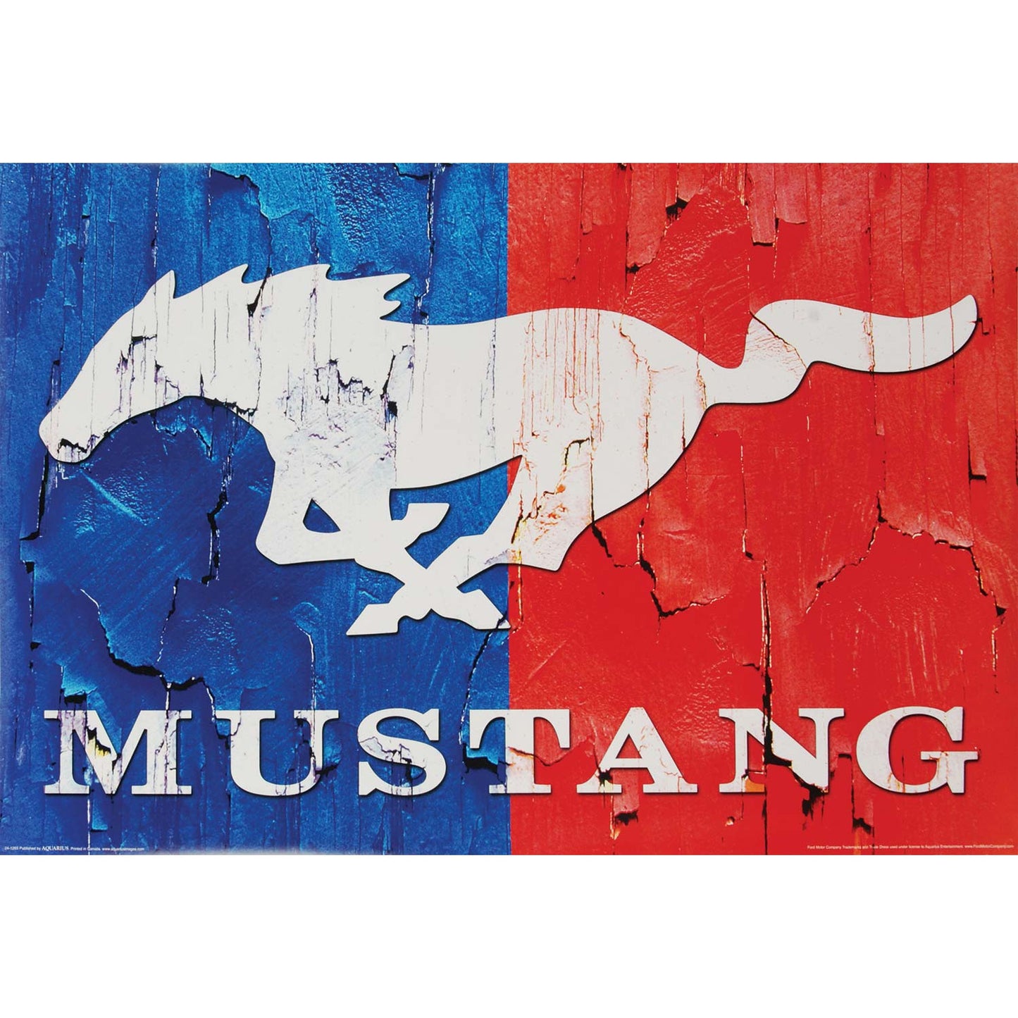 Ford Mustang Logo Domestic Poster Front
