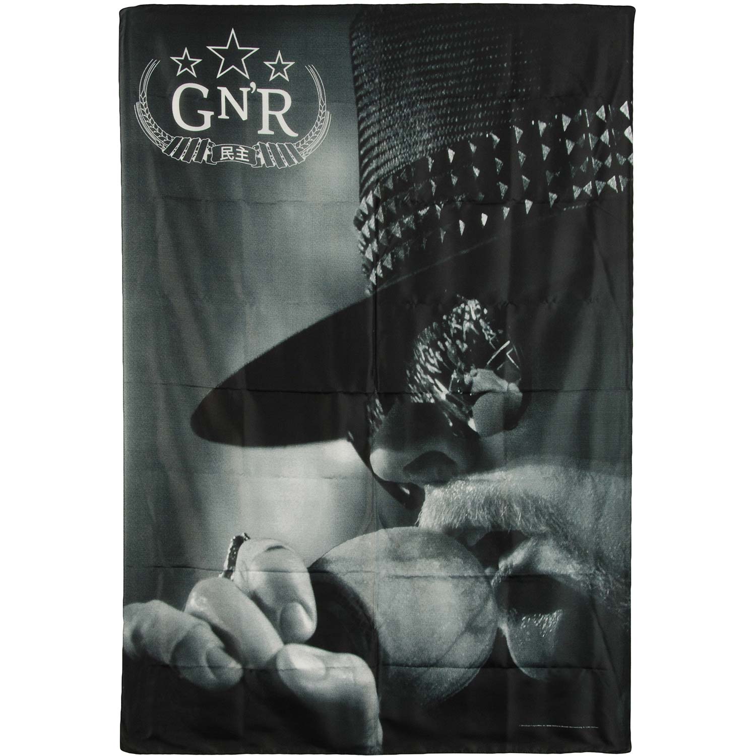 Guns N Roses Axl Rose - Microphone Poster Flag Front