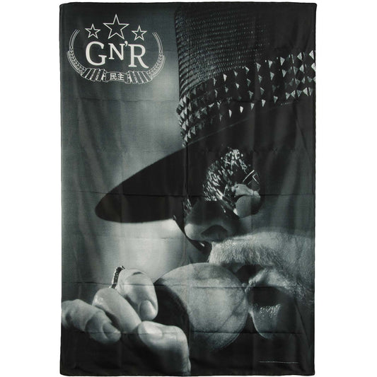 Guns N Roses Axl Rose - Microphone Poster Flag Front