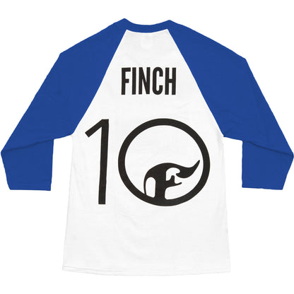 Finch Flame Baseball Jersey Back
