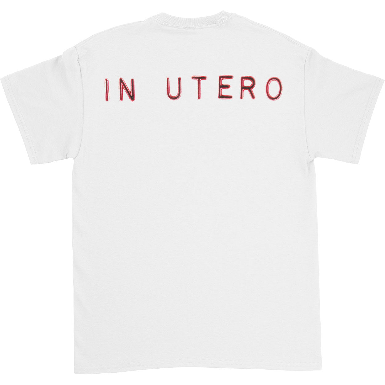 Nirvana In Utero T-shirt Back