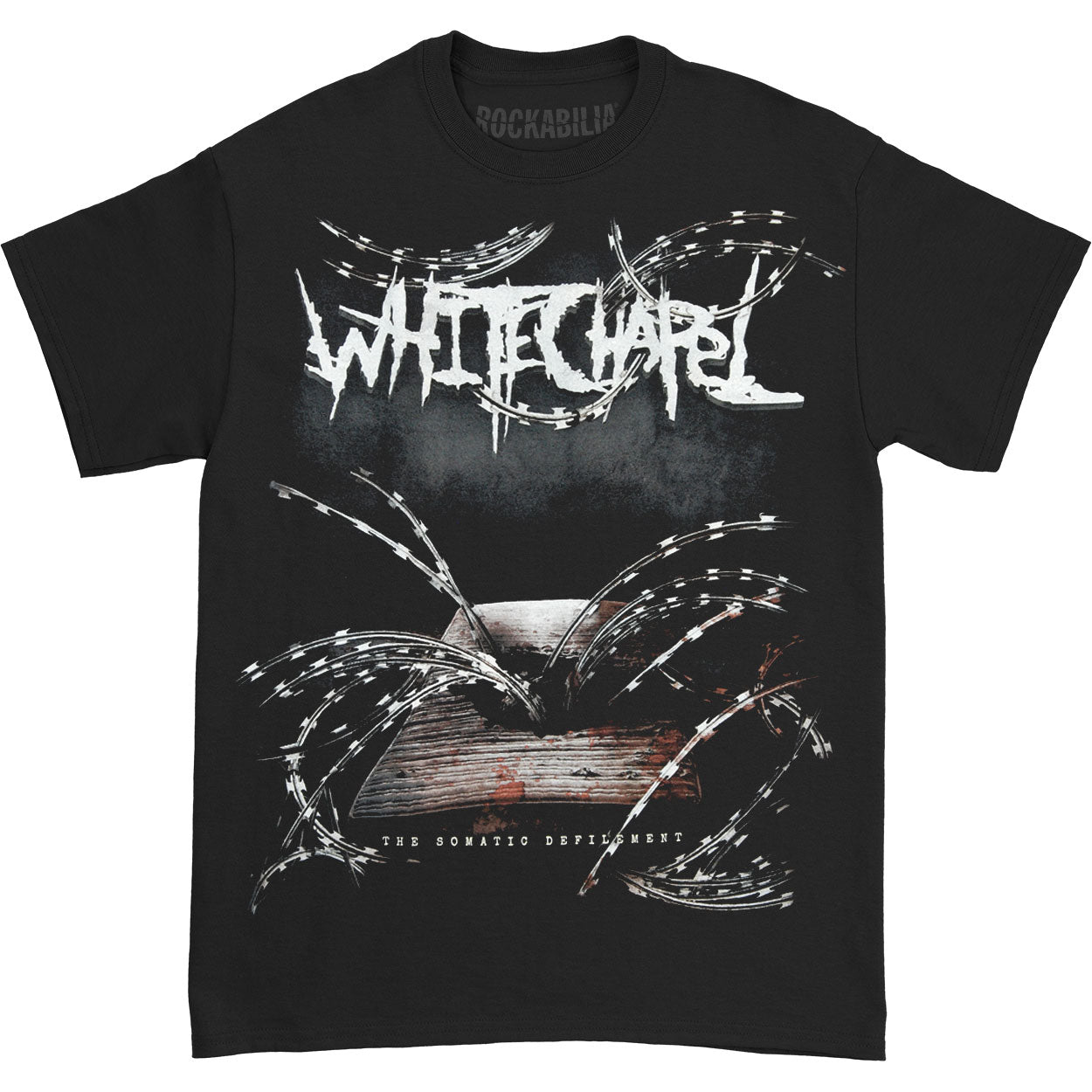 Whitechapel The Somatic Defilement T-shirt Front