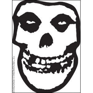 Misfits Skull Sticker Front