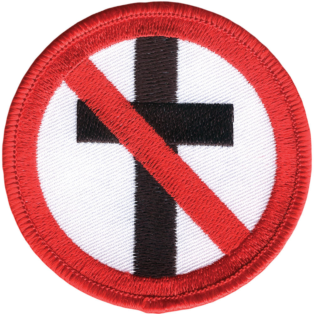 Bad Religion Cross Buster Embroidered Patch