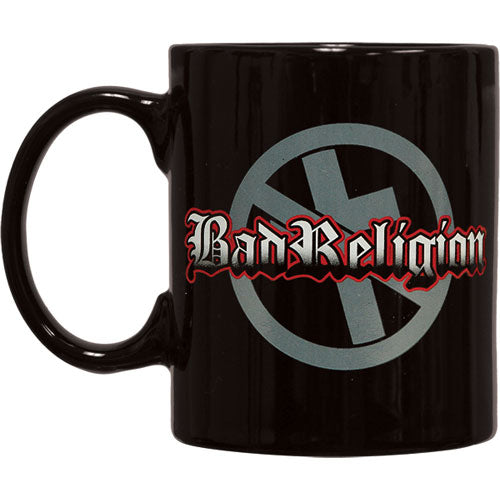 Bad Religion Shadow Cross Coffee Mug Front