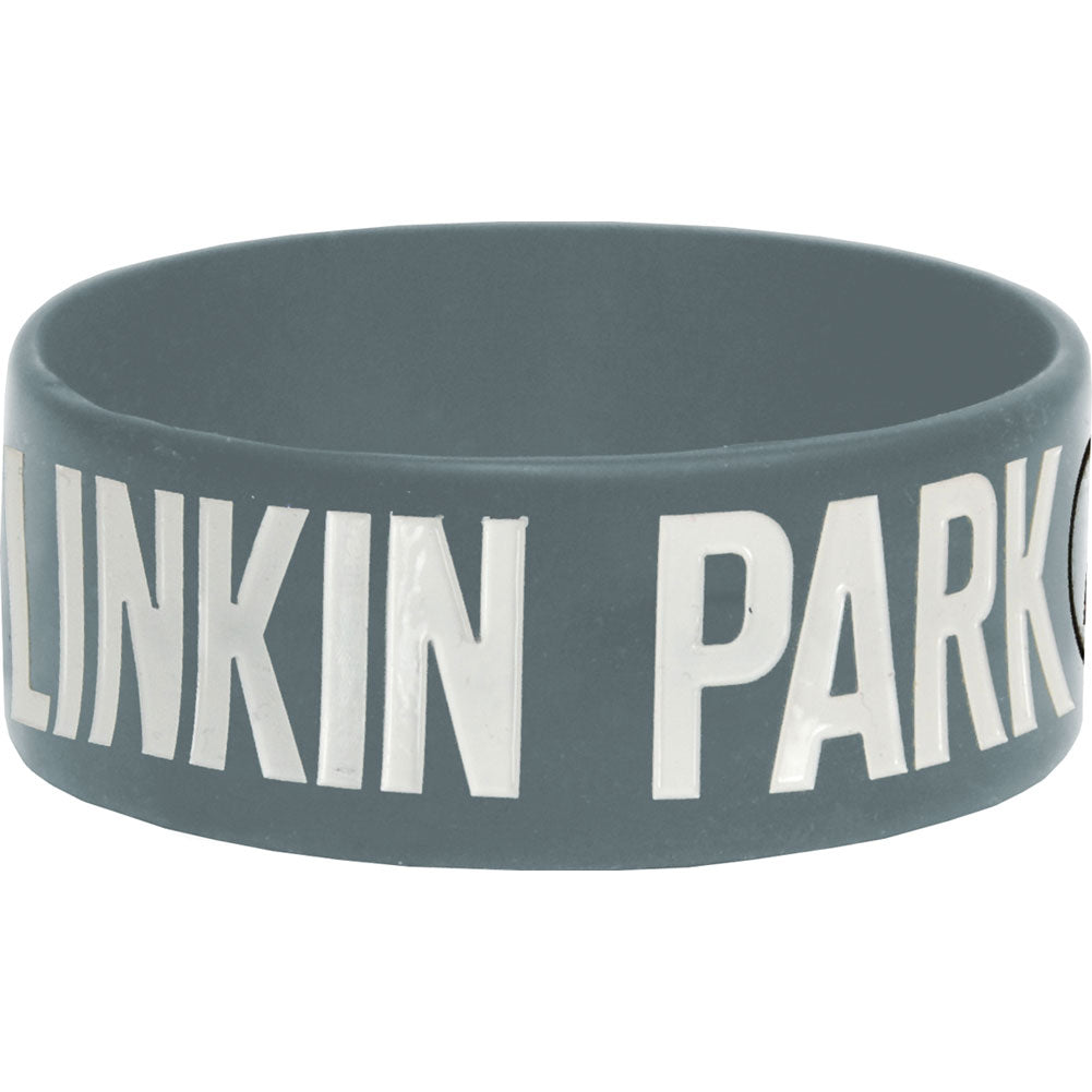 Linkin Park Living Things Rubber Bracelet Back