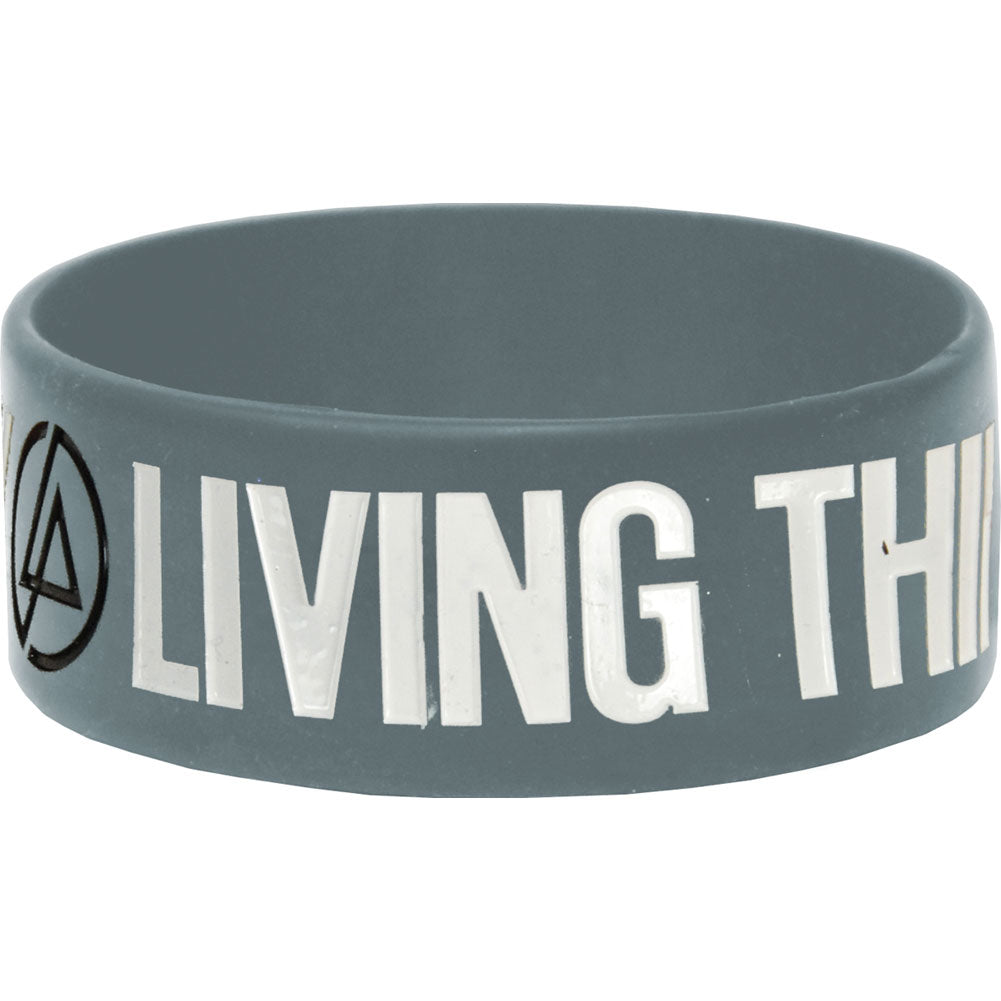 Linkin Park Living Things Rubber Bracelet Front