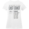 East Coast 2013 Tour Soft Junior Top