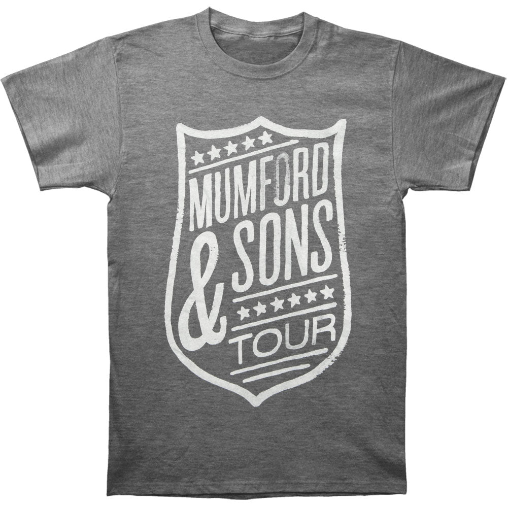 Mumford & Sons Shield Tour Slim Fit T-shirt Front
