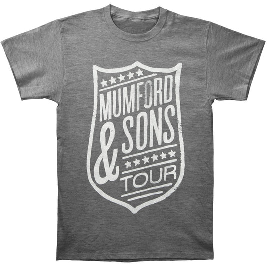 Mumford & Sons Shield Tour Slim Fit T-shirt Front
