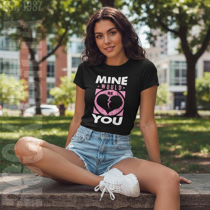 Mine Would Be You Broken Heart Junior Top