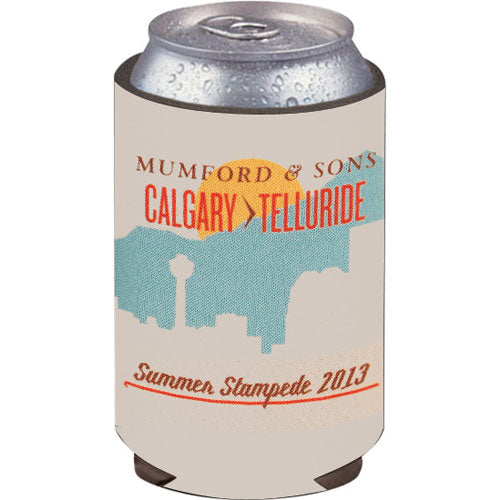 Mumford & Sons Can Cooler Front