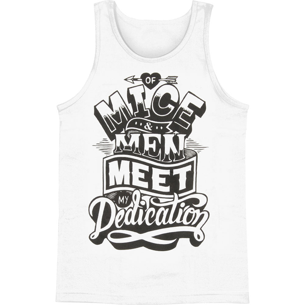 Of Mice & Men Dedication Mens Tank Front
