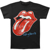 The Rolling Stones 89 Distressed Tongue Logo Slim Fit T-shirt