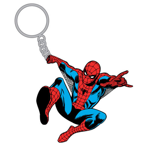 Spider-Man Swing Metal Key Chain Front