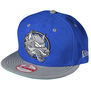 Close Your Eyes Wolf Baseball Cap Front