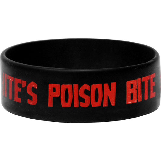 Snow White's Poison Bite Horror Crew Rubber Bracelet Front