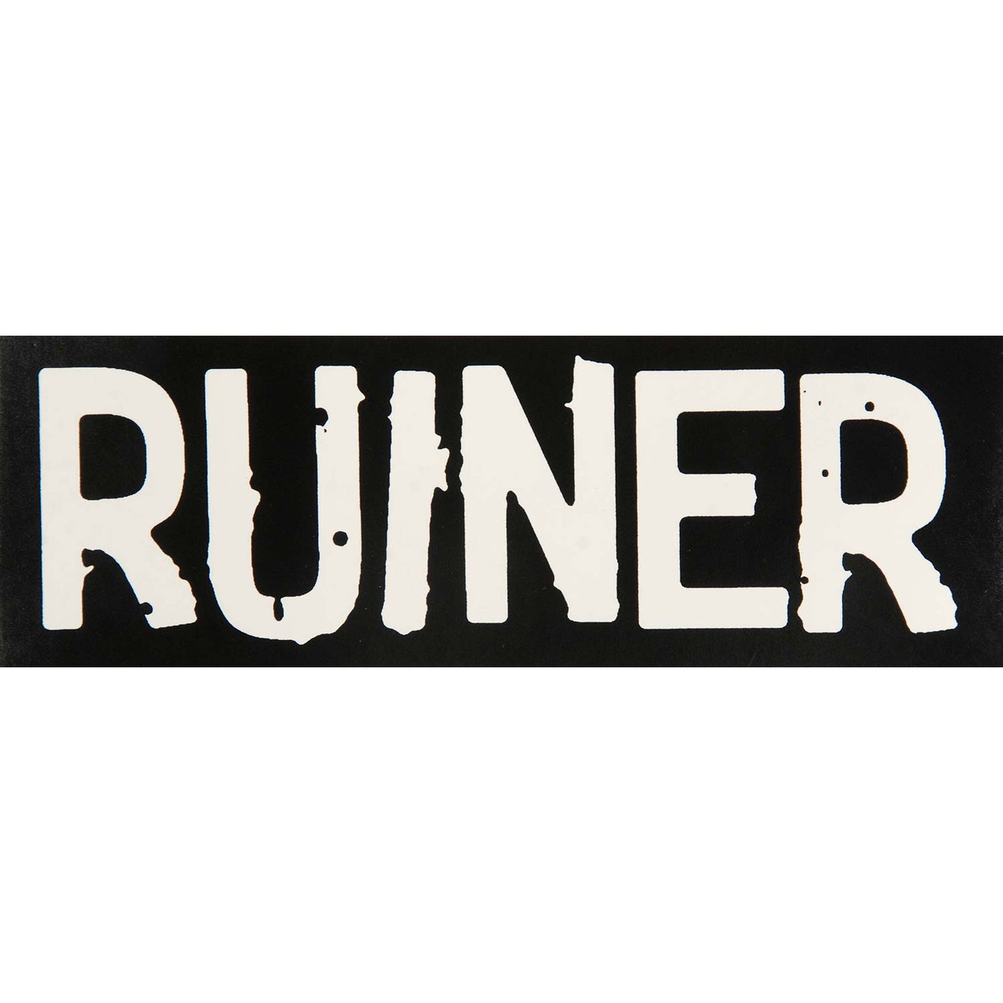 Ruiner Small Logo Sticker