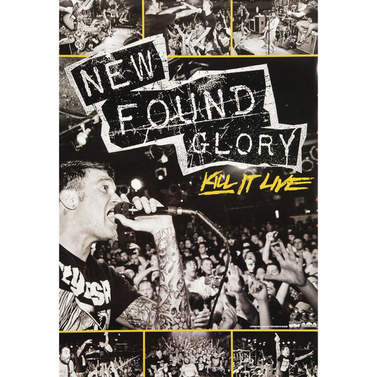 New Found Glory Kill It Live Domestic Poster