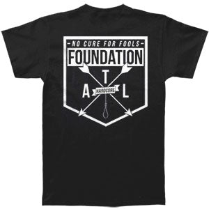 Foundation Black No Cure Crest T-shirt
