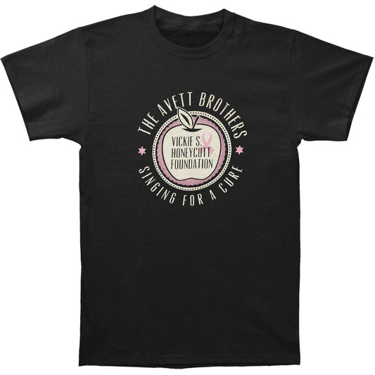 Avett Brothers Vickie S. Honeycutt Tee 2012 Black Slim Fit T-shirt Front