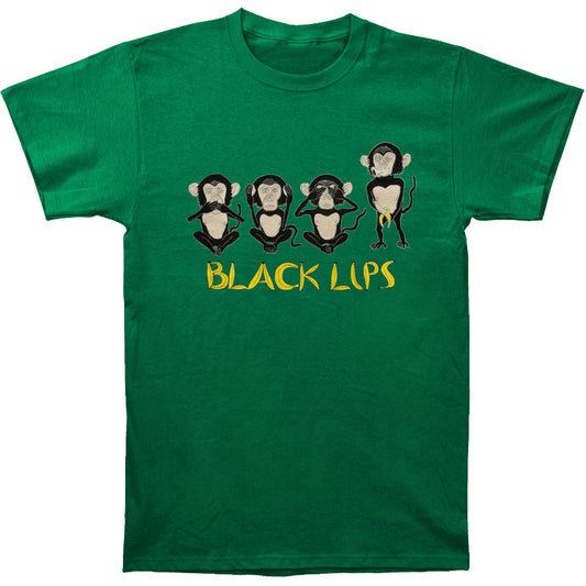 Black Lips Monkey Slim Fit T-shirt Front